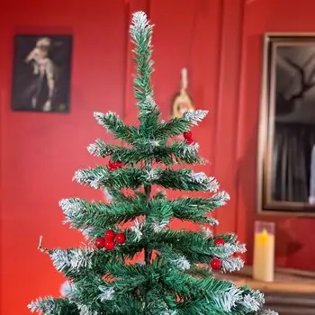 Christmas Tree With Berries საახალწლო ნაძვის ხე დათოვლილი ბოლოებით და კენკრით 180 სმ (OT2074), 3 image