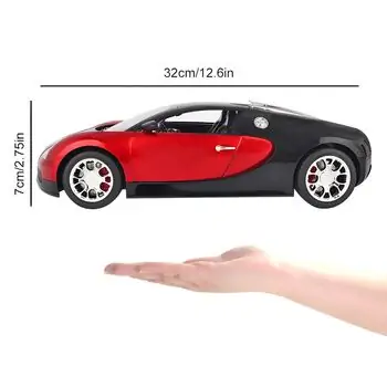 Remote Control Buggati Car Red  - სათამაშო დისტანციურად მართვადი მანქანა, 3 image
