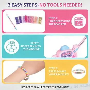 Bracelet Making Machine Kit Set - სამაჯურების დამზადების აპარატის ნაკრები, 5 image