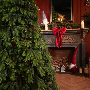 Christmas Tree PE 240 CM Green  - ნაძვის ხე 100% სილიკონი, 9 image