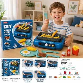 Miniature Gourmet Kitchen Set - სათამაშო სამზარეულოს კომპლექტი