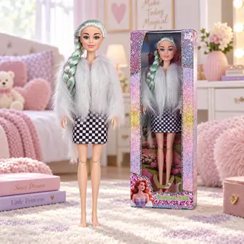 Doll With Blue Hair - სათამაშო თოჯინა