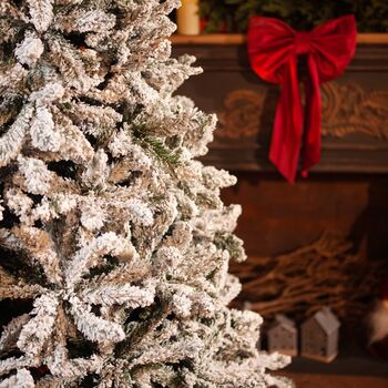 Snow-Covered Christmas Tree  240 CM - დათოვლილი ნაძვის ხე, 4 image