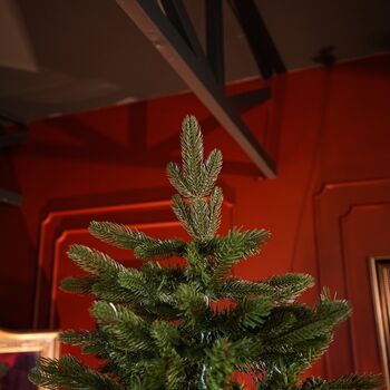 Christmas Tree PE + PVC 240 CM - ნაძვის ხე შერეული სილიკონის წიწვებით, 9 image