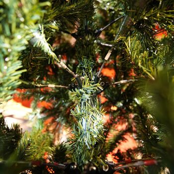 Christmas Tree PE + PVC 240 CM - ნაძვის ხე შერეული სილიკონის წიწვებით, 2 image