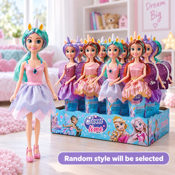 Beautiful Fashion Unicorn Doll - სათამაშო თოჯინა