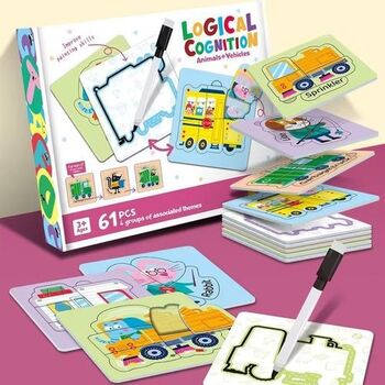 Puzzle Game Logical Cognition - შემეცნებითი ლოგიკური თამაში, 3 image