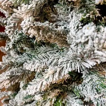 Snow-Covered Christmas Tree საახალწლო ნაძვის ხე დათოვლილი ტოტებით 210 სმ, 6 image