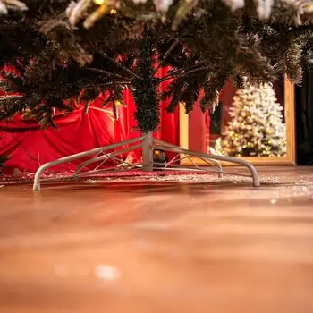 Snow-Covered Christmas Tree With Lights საახალწლო ნაძვის ხე დათოვლილი ტოტებით და განათებით 240 სმ, 17 image
