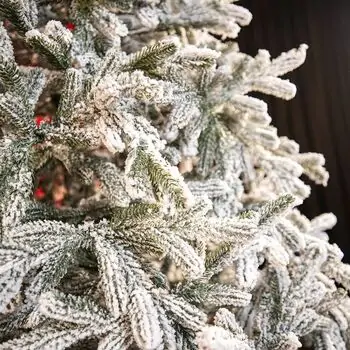 Viennese Snow-Covered Christmas Tree PE 250 CM  დათოვლილი ნაძვის ხე 100% სილიკონი, 4 image