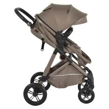 Moni Baby Stroller Lara 3in1 Beige - საბავშვო ტრანსფორმერი ეტლი, 8 image