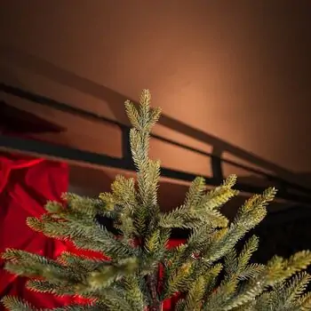 Christmas Tree საახალწლო ნაძვის ხე სილიკონის წიწვებით 240 CM (OT2329), 3 image