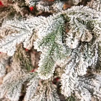 Kovalivian  Christmas Tree PE 210 CM Snow-Covered ნაძვის ხე დათოვლილი ტოტებით, 100% სილიკონი, 5 image