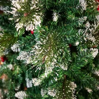 Christmas Tree With Snow-Covered Branches And Berries 180 CM ნაძვის ხე დათოვლილი ბოლოებით და კენკრით (OT2077), 8 image