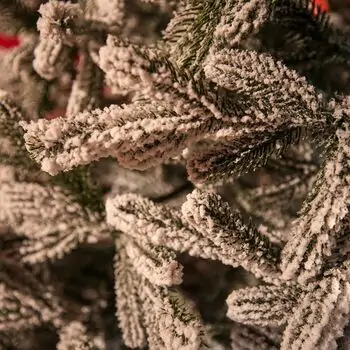 Viennese Snow-Covered Christmas Tree PE 250 CM  დათოვლილი ნაძვის ხე 100% სილიკონი, 11 image