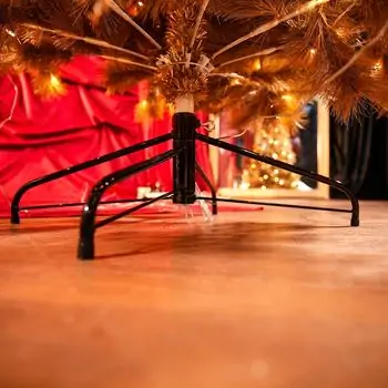 Champange Gold Christmas Tree 210 CM With Lights - საახალწლო ნაძვის ხე განათებით, 13 image