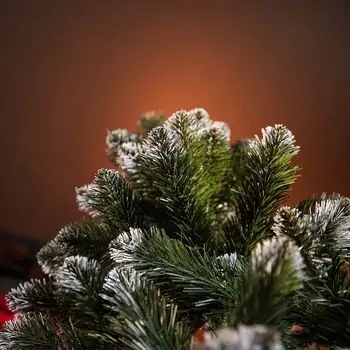Lidiya Green Christmas Tree With White Tips PVC 250CM - ნაძვის ხე თეთრი ბოლოებით, 6 image