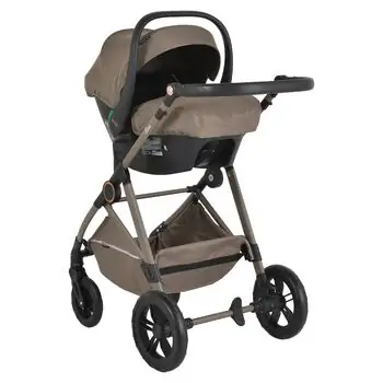 Moni Baby Stroller Lara 3in1 Beige - საბავშვო ტრანსფორმერი ეტლი, 15 image