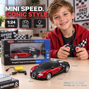 Remote Control MZ Bugatti Veyron - დისტანციურად მართვადი სათამაშო მანქანა