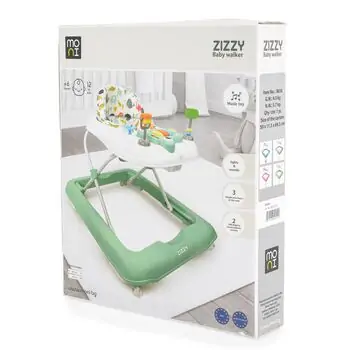 Moni Baby Walker Zizzy Petrol - ჭოჭინა, 8 image
