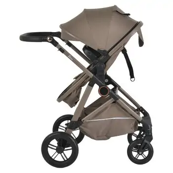 Moni Baby Stroller Lara 3in1 Beige - საბავშვო ტრანსფორმერი ეტლი, 10 image