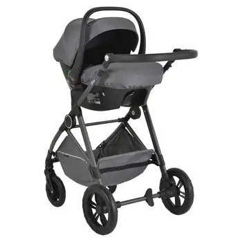 Moni Baby Stroller Lara 3in1 Grey - საბავშვო ტრანსფორმერი ეტლი, 15 image