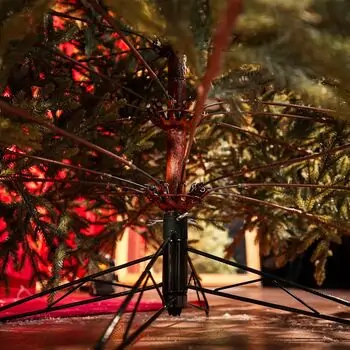 Christmas Tree საახალწლო ნაძვის ხე სილიკონის წიწვებით 240 CM (OT2329), 15 image