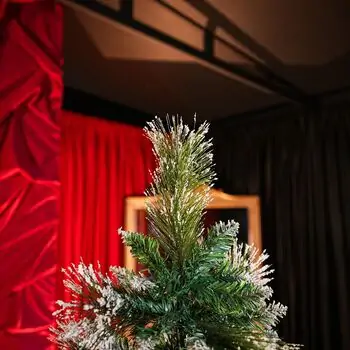 Christmas Tree With Snow-Covered Branches And Berries 180 CM ნაძვის ხე დათოვლილი ბოლოებით და კენკრით (OT2077), 3 image