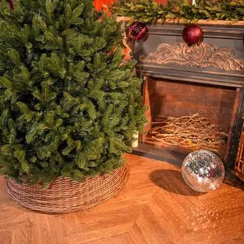 Christmas Tree Lamelia With Mixed Silicone Needle 180 CM - ნაძვის ხე შერეული სილიკონის წიწვებით, 8 image