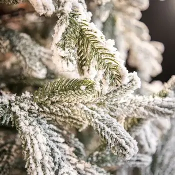 Viennese Snow-Covered Christmas Tree PE 250 CM  დათოვლილი ნაძვის ხე 100% სილიკონი, 13 image