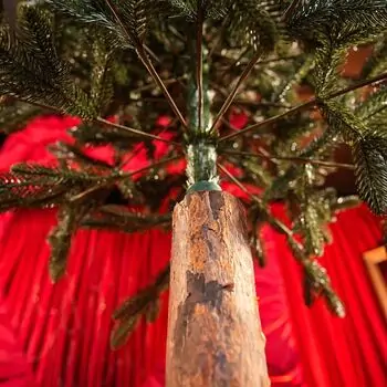 Premium Christmas Tree PE 220 CM ნაძვის ხე 100% სილიკონი, 11 image
