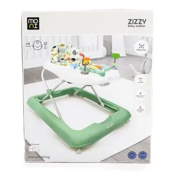 Moni Baby Walker Zizzy Petrol - ჭოჭინა, 7 image