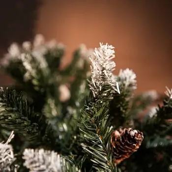 Christmas Tree With Pine Cones საახალწლო ნაძვის ხე გირჩებით 270 სმ, 9 image