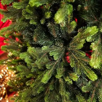 Carpathian Christmas Tree 210CM PVC + PE  Light Green Tips  ნაძვის ხე შერეული სილიკონის წიწვებით, 13 image