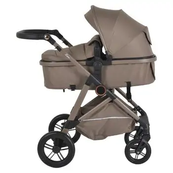 Moni Baby Stroller Lara 3in1 Beige - საბავშვო ტრანსფორმერი ეტლი, 12 image