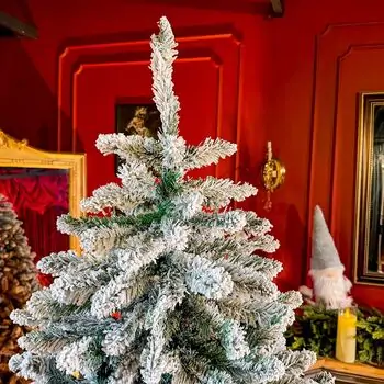 Snow-Covered Christmas Tree საახალწლო ნაძვის ხე დათოვლილი ტოტებით 210 სმ, 3 image