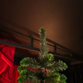Lidiya Green Christmas Tree With Salad Tips PVC 250CM - ნაძვის ხე მწვანე ბოლოებით, 3 image