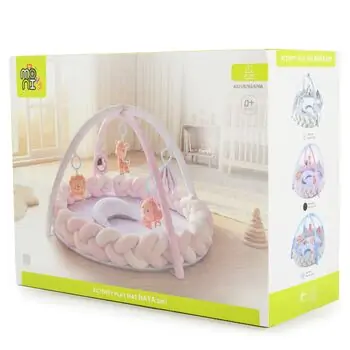 Moni Toys Play Mat Naya Grey - განსავითარებელი ხალიჩა, 7 image