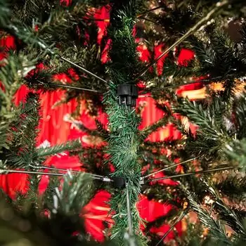 Christmas Tree With Pine Cones საახალწლო ნაძვის ხე გირჩებით 270 სმ, 10 image