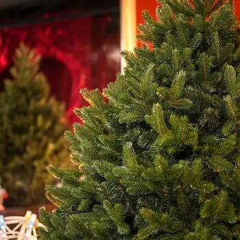 Christmas Tree Lamelia With Mixed Silicone Needle 180 CM - ნაძვის ხე შერეული სილიკონის წიწვებით, 16 image