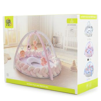 Moni Toys Play Mat Naya Grey - განსავითარებელი ხალიჩა, 7 image