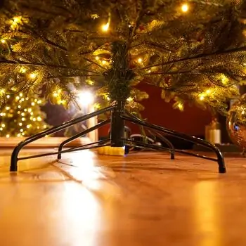 Winterlyn Christmas Tree 100% Silicone Needle With Lights PE 210 CM - ნაძვის ხე 100% სილიკონის წიწვებით და განათებით, 14 image
