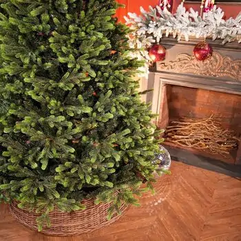 Carpathian Christmas Tree Light Green Tips 230CM PVC + PE  ნაძვის ხე შერეული სილიკონის წიწვებით, 4 image