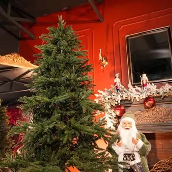 Alpine Christmas Tree PE 180 CM Green - საახალწლო ნაძვის ხე, 100 % სილიკონი, 5 image