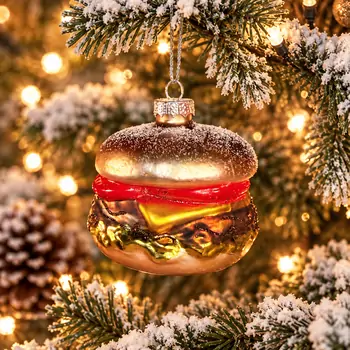 Holiday Burger Hanging Decoration - ნაძვის ხის სათამაშო