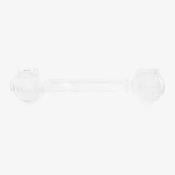 KikkaBoo Multi-purpose lock Transparent 2 pcs - კარადის ჩამკეტი