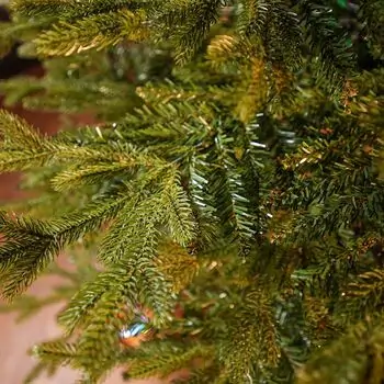 December Dream Christmas Tree PE+PVC 210 CM With Mixed Silicone Needle - ნაძვის ხე შერეული სილიკონის წიწვებით, 4 image