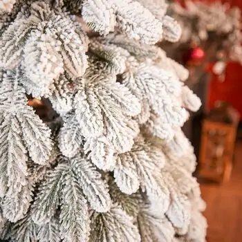 Winterella Snow-Covered Christmas Tree PE 180CM 100% Silicone - დათოვლილი ნაძვის ხე 100% სილიკონი, 7 image