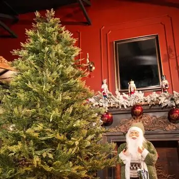 Mistlewood Christmas Tree 180 CM 100% Silicone With Stump - ნაძვის ხე 100 % სილიკონი, 5 image
