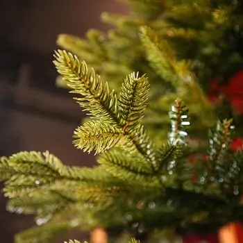 December Dream Christmas Tree PE+PVC 210 CM With Mixed Silicone Needle - ნაძვის ხე შერეული სილიკონის წიწვებით, 12 image